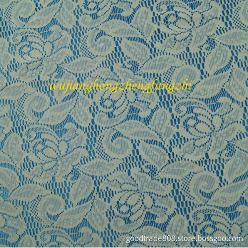 Stretch Lace Fabric for Garment, Home Textile (Hz259)